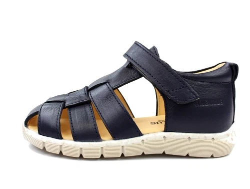 Angulus sandal navy med velcro